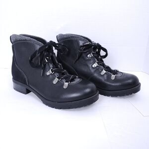 Clarks Collection Soft Cushion Black Suede/Leather Ankle Boots 15807 Size 8.5 M